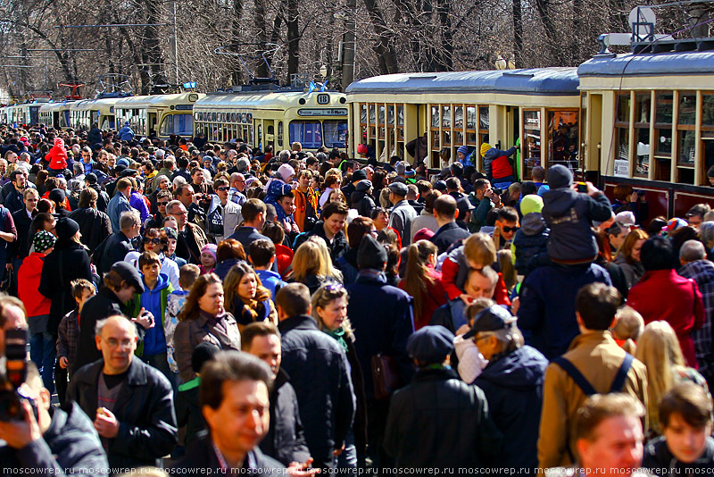 Москва, Московский репортаж, Московский трамвай 116 лет