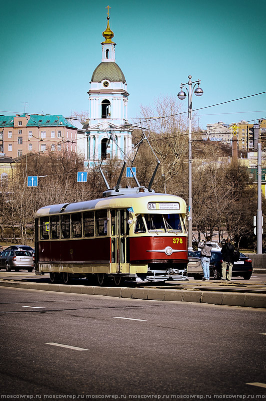 Москва, Московский репортаж, Московский трамвай 116 лет