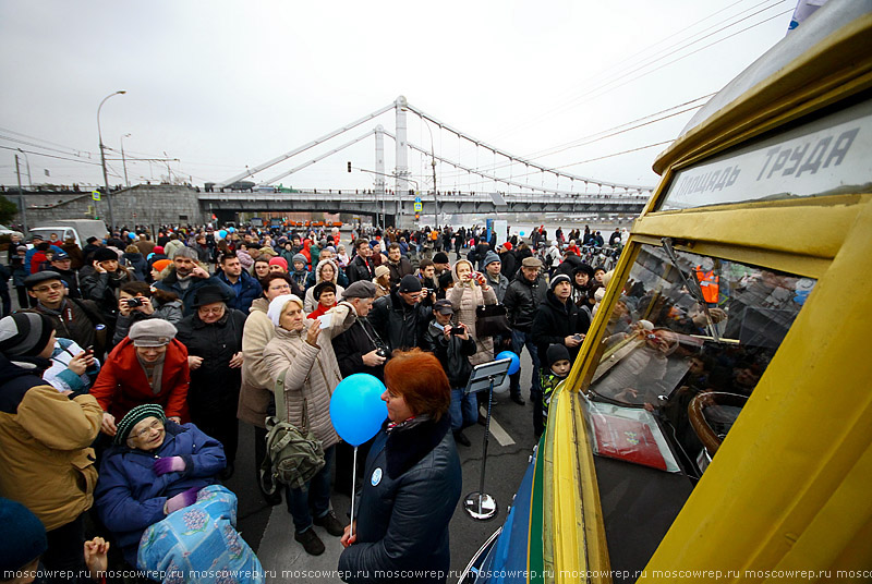 Москва, Московский репортаж, Мосгортранс, Праздник московского троллейбуса, парад троллейбусов, ретротроллейбус, троллейбус