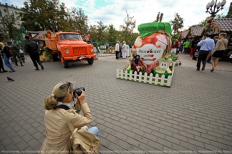 Москва, Московский репортаж, Фестиваль варенья, Преображение Господне, Яблочный Спас
