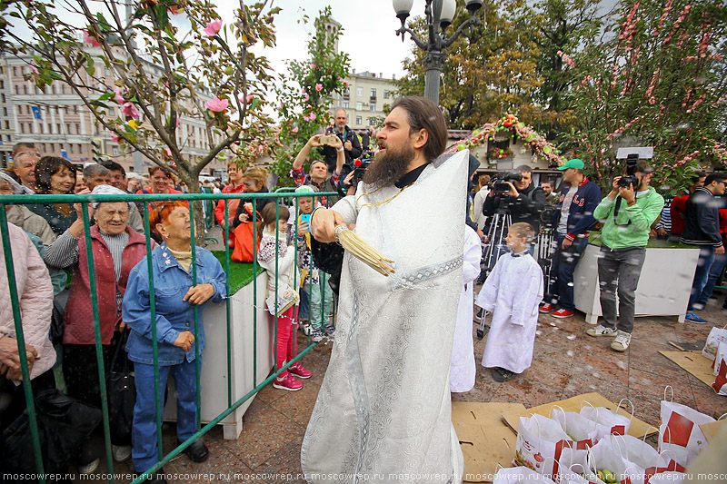Москва, Московский репортаж, Фестиваль варенья, Преображение Господне, Яблочный Спас