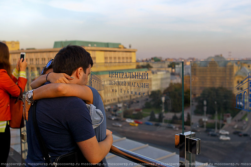 Москва, Московский репортаж, Детский мир, Смотровая площадка