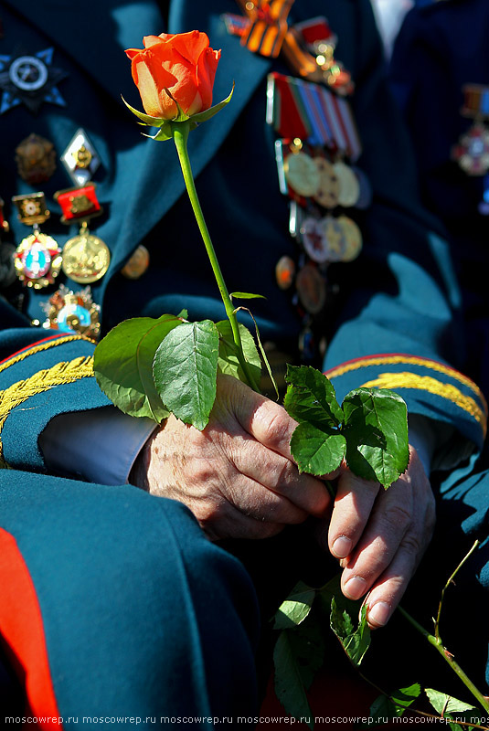 Московский репортаж, Москва, День Победы, 9 мая, Парад Победы, Красная площадь