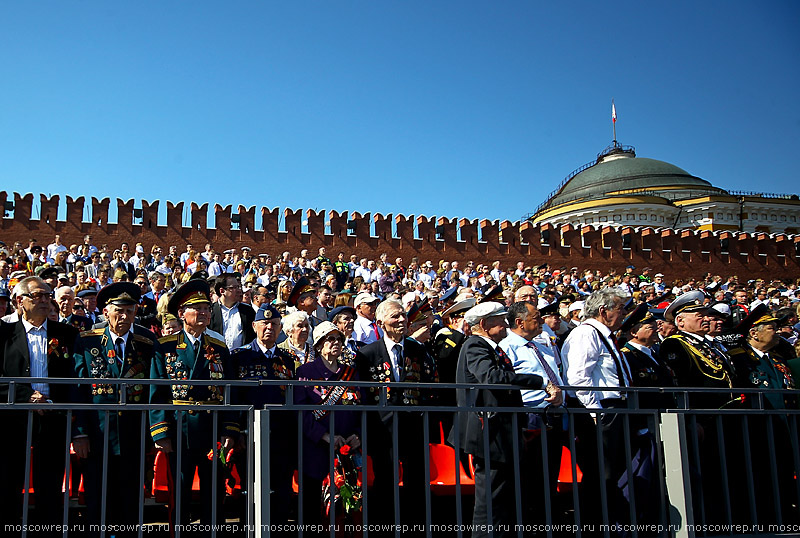 Московский репортаж, Москва, День Победы, 9 мая, Парад Победы, Красная площадь