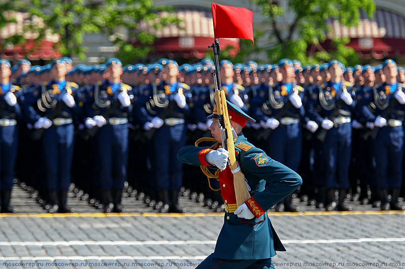 Московский репортаж, Москва, День Победы, 9 мая, Парад Победы, Красная площадь