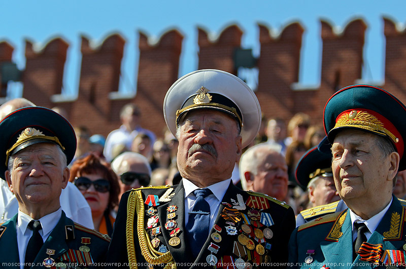 Московский репортаж, Москва, День Победы, 9 мая, Парад Победы, Красная площадь