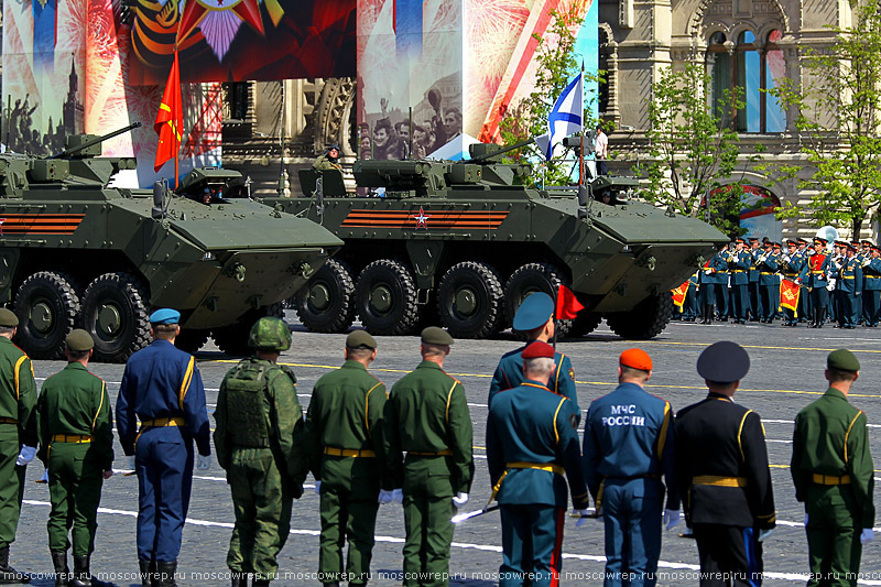 Московский репортаж, Москва, День Победы, 9 мая, Парад Победы, Красная площадь