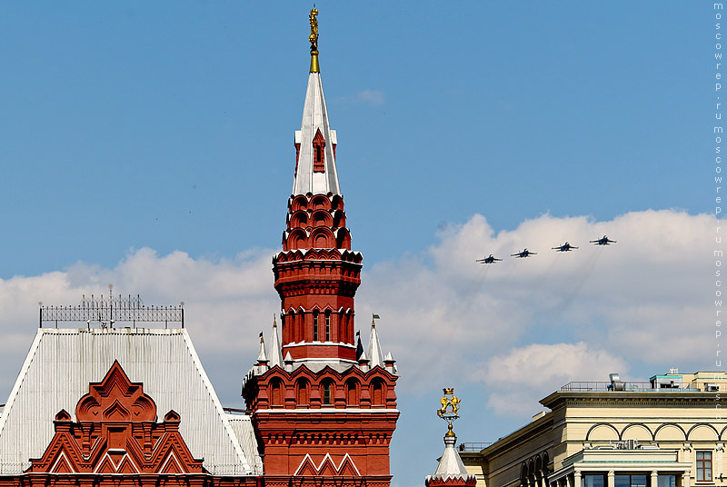 Московский репортаж, Москва, День Победы, 9 мая, Парад Победы, Красная площадь