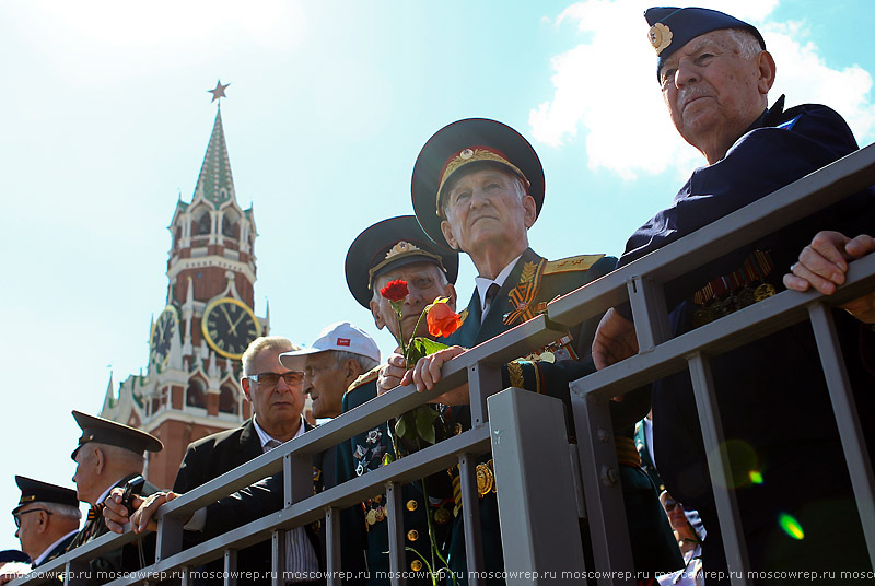 Московский репортаж, Москва, День Победы, 9 мая, Парад Победы, Красная площадь