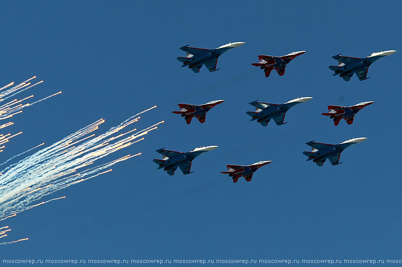 Московский репортаж, Москва, День Победы, 9 мая, Парад Победы, Красная площадь