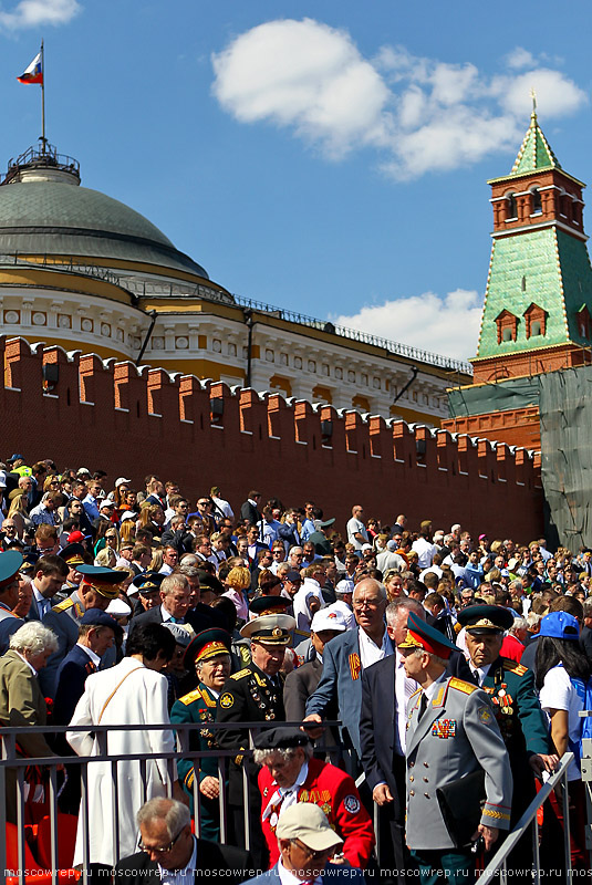 Московский репортаж, Москва, День Победы, 9 мая, Парад Победы, Красная площадь