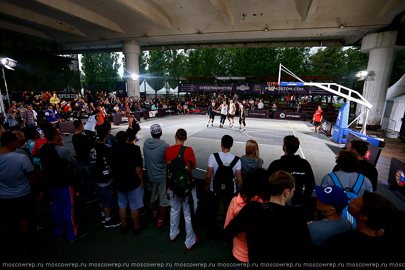 Московский репортаж, Москва, Moscow Open 2016, стритбаскет, streetbasket, Под мостом