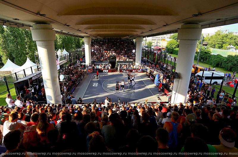 Московский репортаж, Москва, Moscow Open 2016, стритбаскет, streetbasket, Под мостом