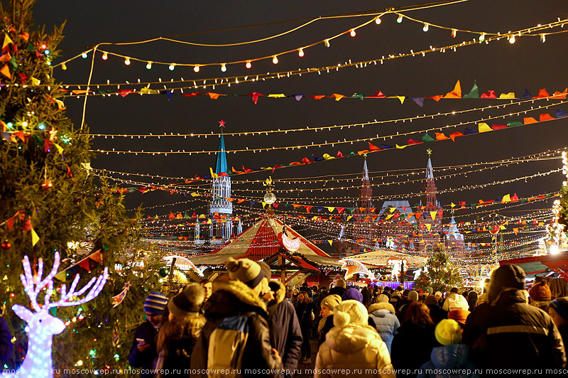 Москва, Московский репортаж, ГУМ, Новый год, ГУМ-ярмарка