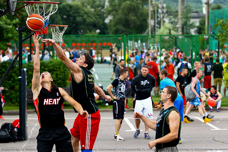 Московский репортаж, Москва, Летний кубок 2016, УЗС Дружба, баскетбол, стритбол