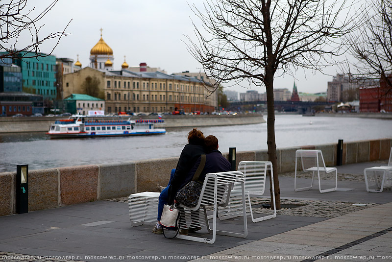 Москва, Московский репортаж, Москва река, навигация