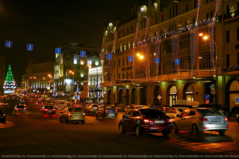 Москва, Московский репортаж, Новый год, Рождественский свет, Рождество