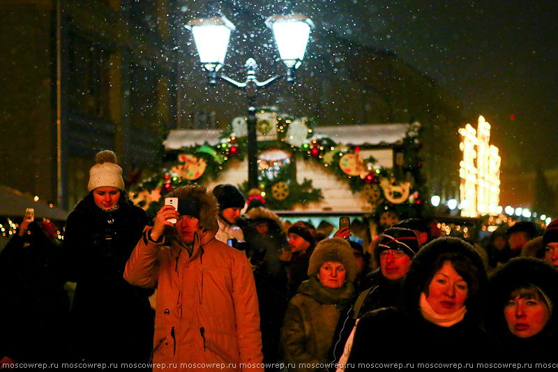 Москва, Московский репортаж, Новый год, Рождественский свет, Рождество