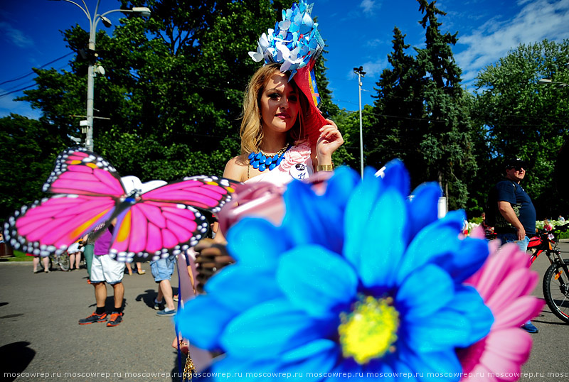 Московский репортаж, Москва, велосипед, велопарад, Леди на велосипеде, Сокольники, Sokolniki, veloparade, velo, parade