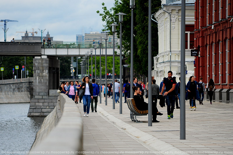 Московский репортаж, Москва, Якиманская набережная, Музеон, ПКИО