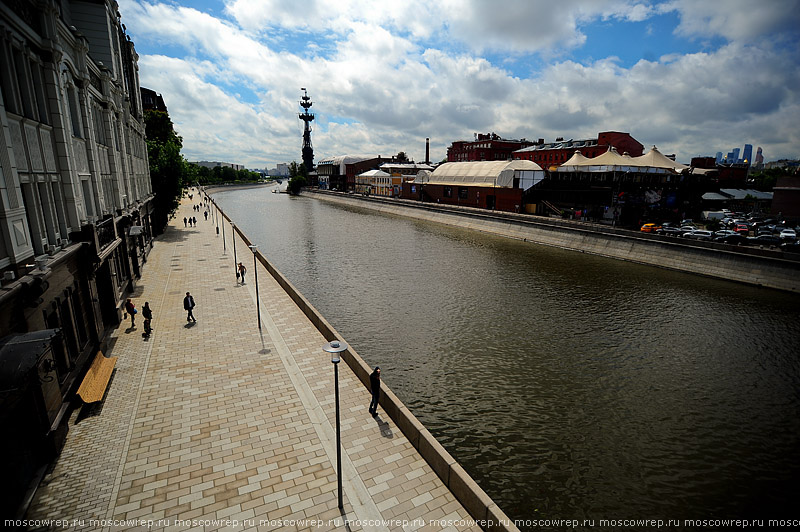 Московский репортаж, Москва, Якиманская набережная, Музеон, ПКИО