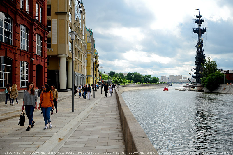 Московский репортаж, Москва, Якиманская набережная, Музеон, ПКИО