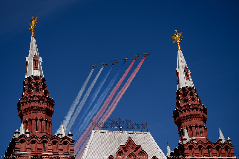 Московский репортаж, Москва, День Победы, Парад Победы, 9 мая, Кремль, Kremlin, Moscow, Russia