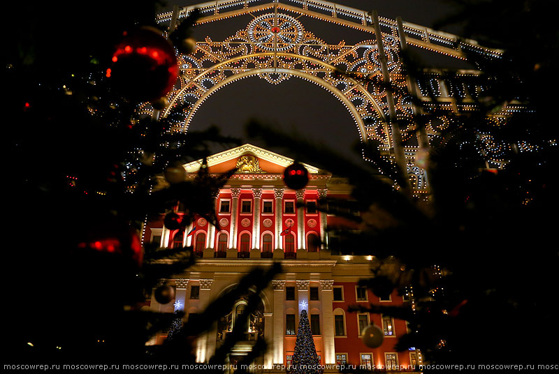 Москва, Московский репортаж, Путешествие в Рождество, Moscow, Russia, New Year, Happy New Year