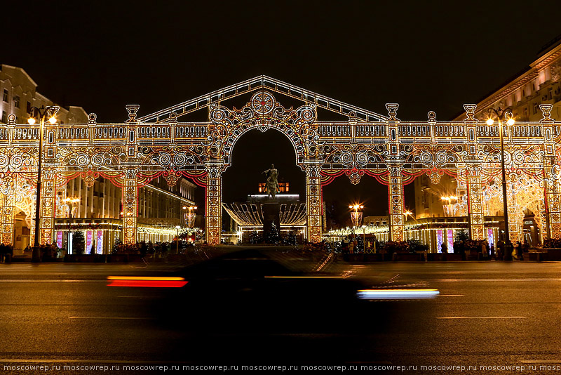 Москва, Московский репортаж, Путешествие в Рождество, Moscow, Russia, New Year, Happy New Year