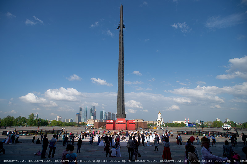 Москва, Россия, Moscow, Russia, День Победы, Поклонная гора, бал Вальс Победы, Музей Победы