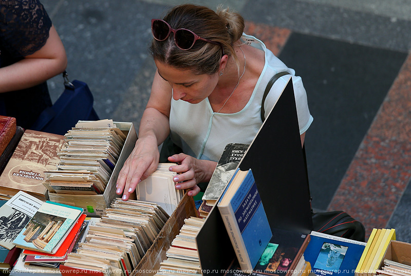 Москва, Московский репортаж, Книжный фестиваль, Красная площадь