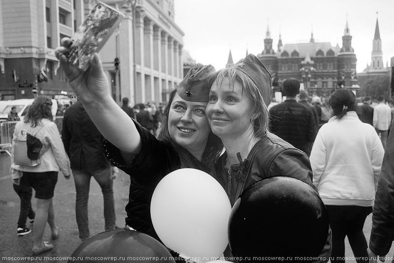 Московский репортаж, Москва, День Победы, 9 мая, Бессмертный полк, Moscow, Russia, Victory day