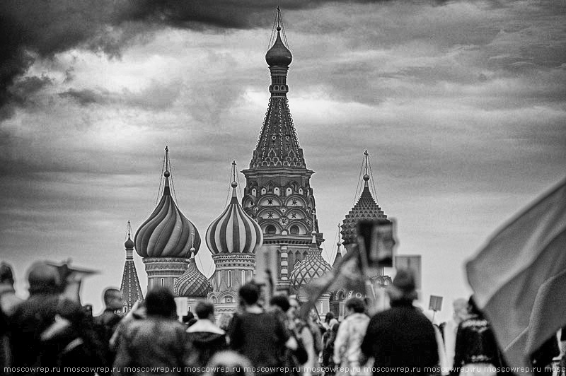 Московский репортаж, Москва, День Победы, 9 мая, Бессмертный полк, Moscow, Russia, Victory day