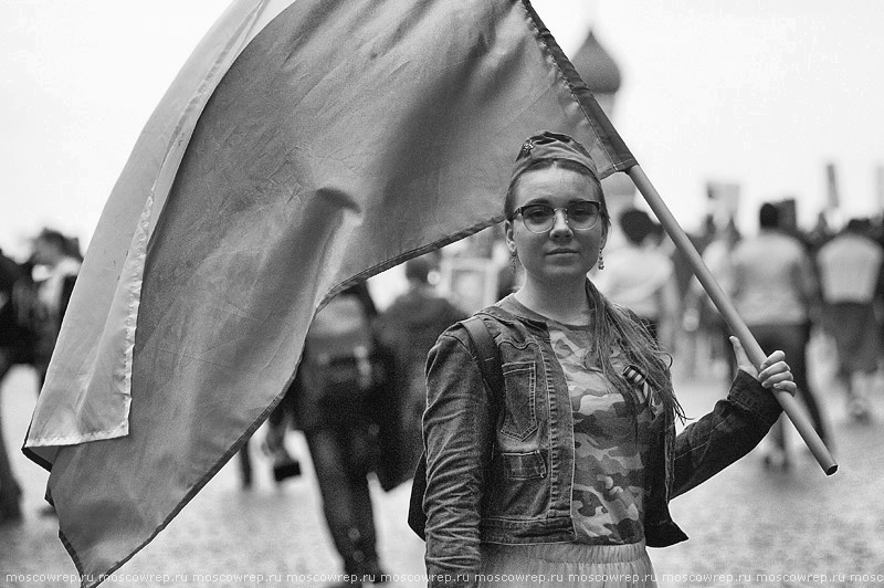 Московский репортаж, Москва, День Победы, 9 мая, Бессмертный полк, Moscow, Russia, Victory day