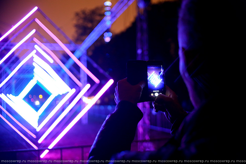 Московский репортаж, Москва, Light fest, Круг света, парк Останкино