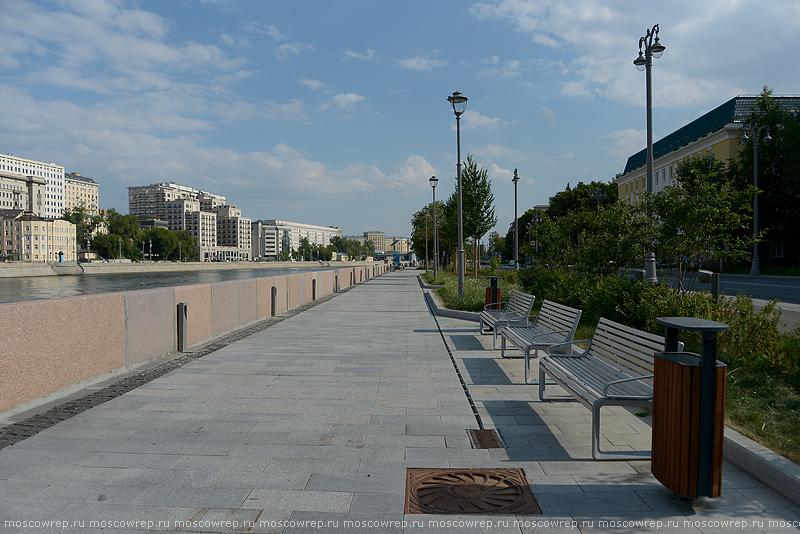 Московский репортаж, Москва, Благоустройство, остров Балчуг