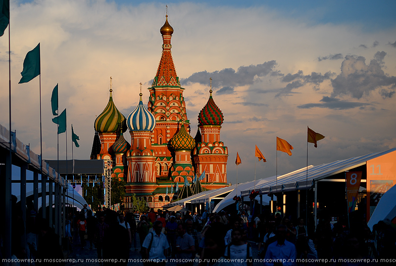 Москва, Московский репортаж, Книжный фестиваль, Красная площадь