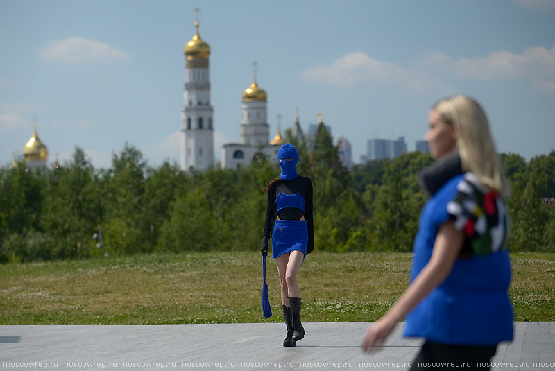 Московский репортаж, Москва, Московская неделя моды, Зарядье