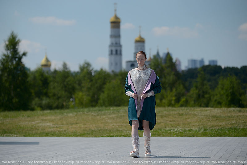 Московский репортаж, Москва, Московская неделя моды, Зарядье