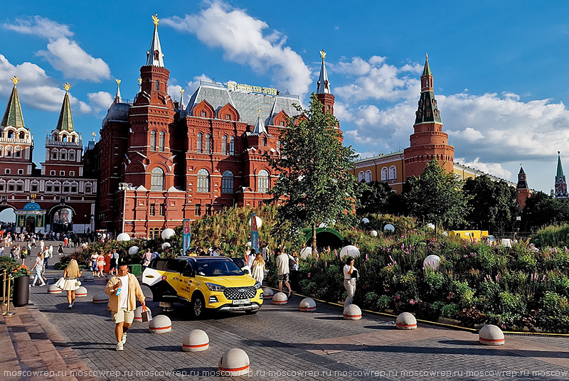 Московский репортаж, Москва, Цветочный джем 2023, Московские сезоны, Манежная площадь, Тверской бульвар