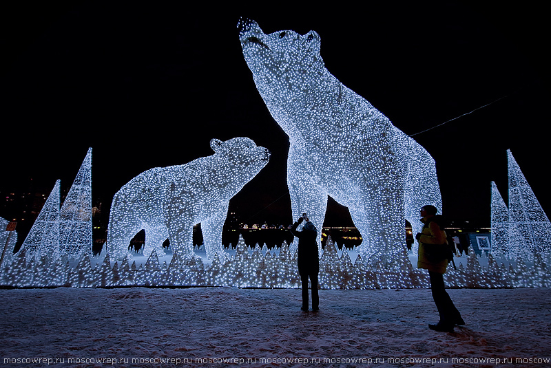 Московский репортаж, Москва, Ростокинский акведук, Умка, Медведи