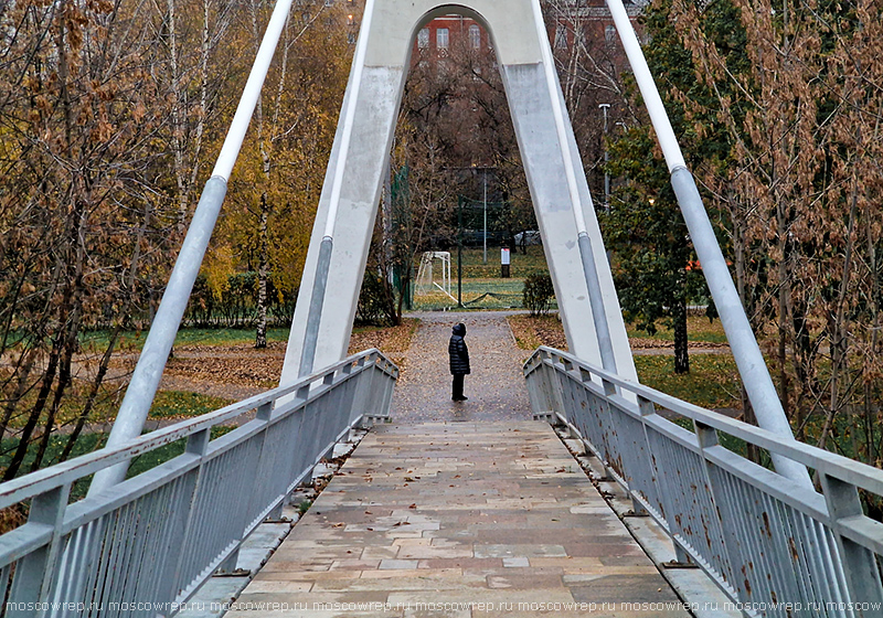 Москва, Московский репортаж, Парк спорта Яуза, река Яуза