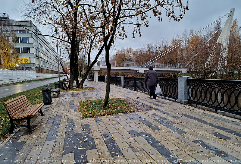 Москва, Московский репортаж, Парк спорта Яуза, река Яуза